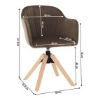 Szövet forgószék 0000300150