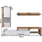 Nappali szekrénysor 0000302134