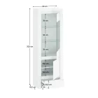 Üveg vitrin V03562
