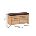 Cipősszekrény ülőkével 0000303810