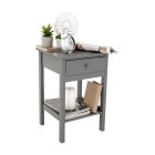 Éjjeliszekrény szürke 0000307670