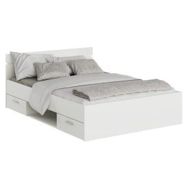 Ágyneműtartós franciaágy 140x200 0000338754