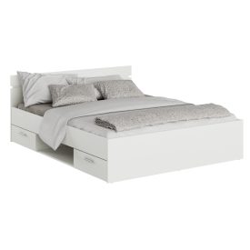 Ágyneműtartós franciaágy 160x200 0000338772