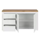 Fehér magasfényű komód 0000352380