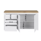 Fehér magasfényű komód 0000352380