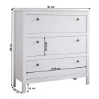 Fiókos komód 0000352427