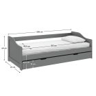 Gyerekágy vendégággyal 0000357992