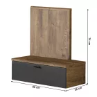 Modern éjjeliszekrény 0000362622