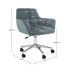 Irodai szék szürke 0000365596