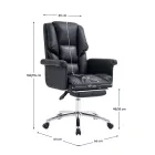 Fekete irodai szék 0000365845