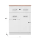 Komód 60 cm széles 0000370845