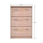 Cipősszekrény sonoma tölgy 0000370867