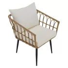 Rattan kerti fotel 0000371808