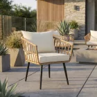 Rattan kerti fotel 0000371808