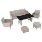 Műrattan kerti garnitúra 0000371811