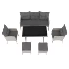 Műrattan kerti garnitúra 0000371811