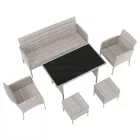 Műrattan kerti garnitúra 0000371811