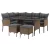 Rattan sarok kerti bútor 0000371812