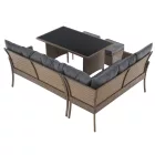 Rattan sarok kerti bútor 0000371812