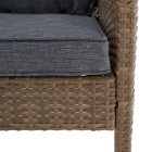 Rattan sarok kerti bútor 0000371812
