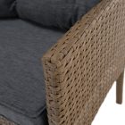 Rattan sarok kerti bútor 0000371812