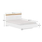 120x200 ágykeret 0000373064