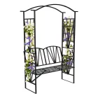 Fém kerti pad 0000373327