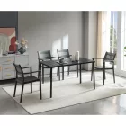 Fém kerti asztal 0000373357