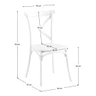 Műanyag kerti szék 0000373363