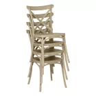 Műanyag kerti szék 0000373365