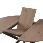 Bővíthető kerek étkezőasztal A78130