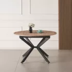 Bővíthető kerek étkezőasztal A78130