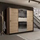 Gardróbszekrény 250 cm széles S85110