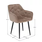 Fémvázas étkezőfotel S93520