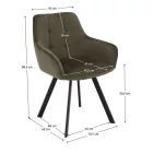 Fémvázas étkezőfotel S93523