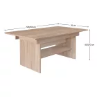 Kihúzható étkezőasztal A96033