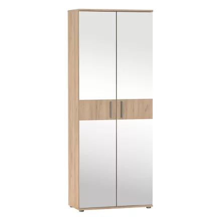 2 ajtós szekrény tükörrel S96126