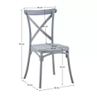 Műanyag kerti szék 0000396135