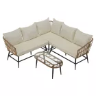 Kerti rattan szett 0000397040