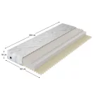 Hab matrac 120x200 cm M97542