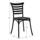 Műanyag kerti szék 0000398800