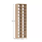 Magas cipősszekrény 0000399104
