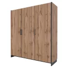 Gardróbszekrény 180 cm széles S00444