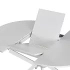 Bővíthető kerek étkezőasztal A00784