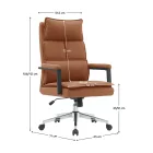 Bőr forgószék F00858