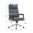 Bőr forgószék F00859