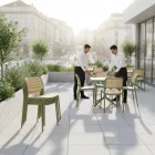 Kerti műanyag szék 0000400906