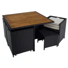 Kerti rattan szett G01031