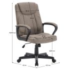 Barna irodai szék F03331