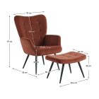 Fotel lábtartóval 0000403772